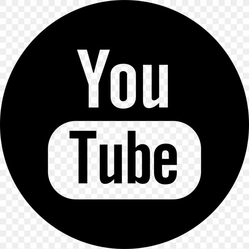 Social Media YouTube, PNG, 980x982px, Social Media, Area, Black And White, Blog, Brand Download Free