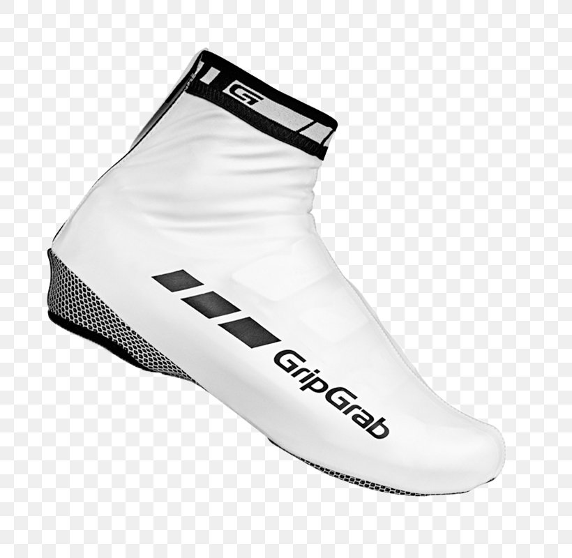 Gripgrab Raceaqua Black Overshoes Medium White, Shoe Covers Galoshes Bicycle, PNG, 800x800px, Shoe, Bicycle, Bicycle Shoe Covers, Cross Training Shoe, Dungarees Download Free