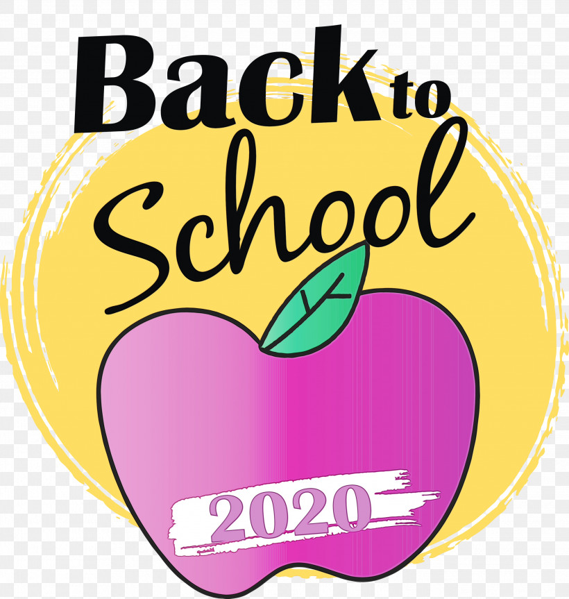 Logo Yellow School Line Area, PNG, 2848x3000px, Back To School, Area, Fruit, Line, Logo Download Free
