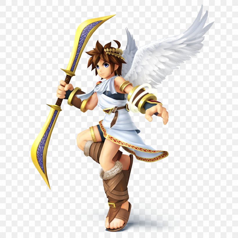 Super Smash Bros. For Nintendo 3DS And Wii U Super Smash Bros. Brawl Kid Icarus: Uprising, PNG, 1920x1920px, Super Smash Bros Brawl, Action Figure, Angel, Cold Weapon, Costume Download Free