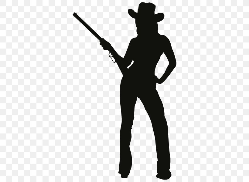 Cowboy Decal Silhouette Clip Art, PNG, 600x600px, Cowboy, Black, Black And White, Clothing, Decal Download Free