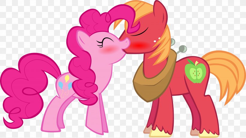 Pony Pinkie Pie Big McIntosh Horse McDonald's Big Mac, PNG, 5087x2864px, Watercolor, Cartoon, Flower, Frame, Heart Download Free