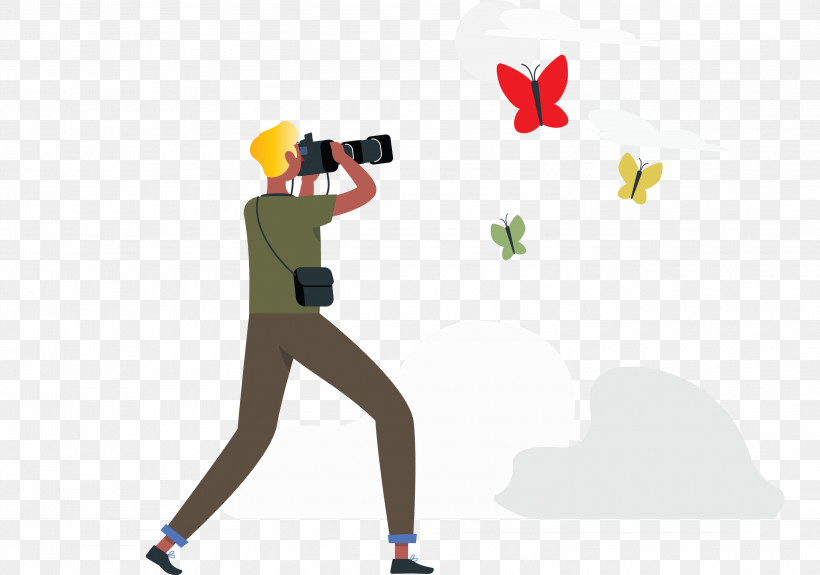 Videographer, PNG, 3000x2107px, Videographer, Behavior, Cartoon, Human, Line Download Free