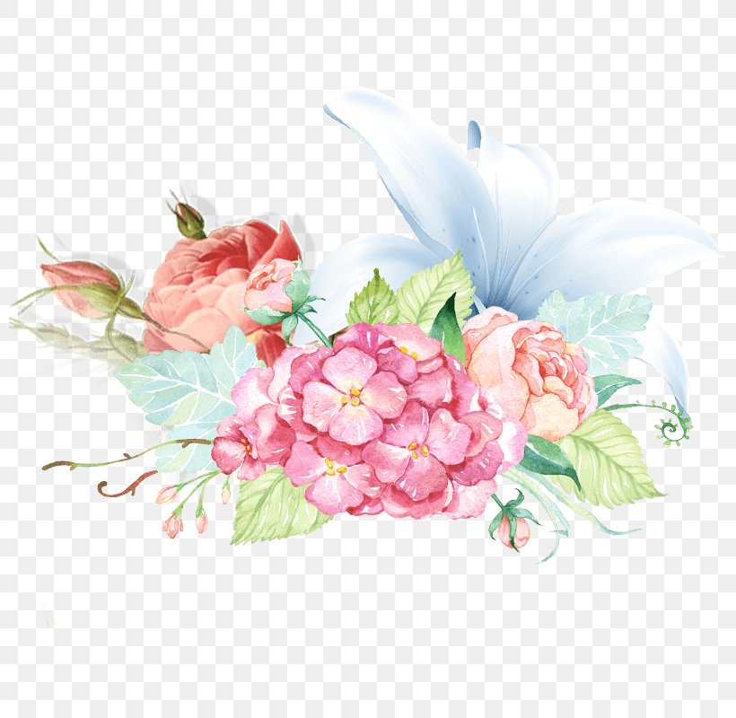 Watercolor: Flowers Watercolor Painting Desktop Wallpaper Floral Design, PNG, 800x800px, Watercolor Flowers, Artificial Flower, Cut Flowers, Drawing, Floral Design Download Free