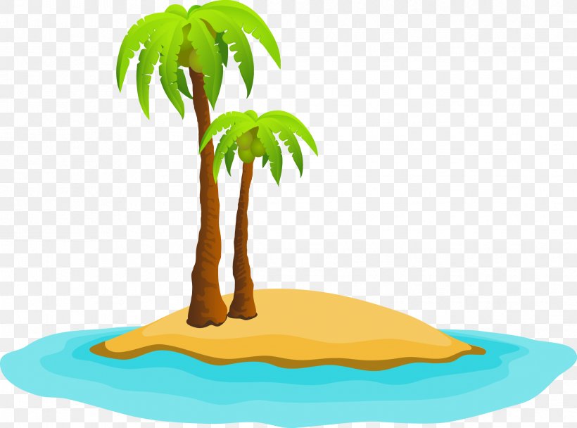 Cartoon Clip Art, PNG, 2436x1808px, Cartoon, Animation, Beach, Grass, Island Download Free