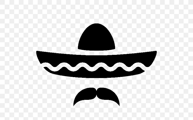 Moustache, PNG, 512x512px, Blackandwhite, Hat, Headgear, Logo, Moustache Download Free