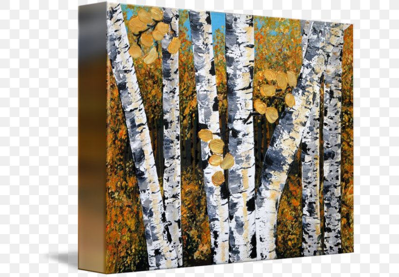 Painting, PNG, 650x568px, Painting, Birch, Birch Family, Flowering Plant, Modern Art Download Free
