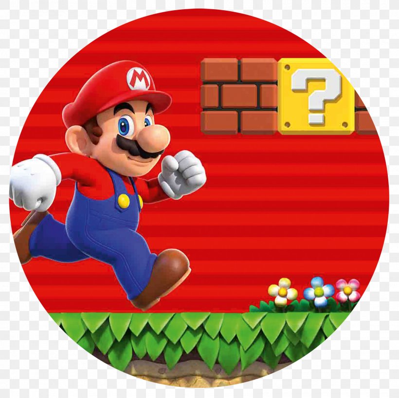 Super Mario Run New Super Mario Bros Super Mario Bros., PNG, 1600x1600px, Super Mario Run, Android, Ball, Christmas Ornament, Fictional Character Download Free