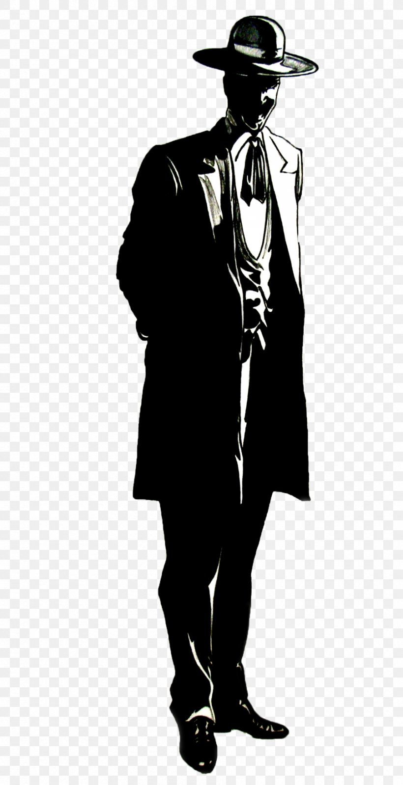 Tuxedo Silhouette, PNG, 900x1755px, Tuxedo, Black And White, Costume, Costume Design, Formal Wear Download Free
