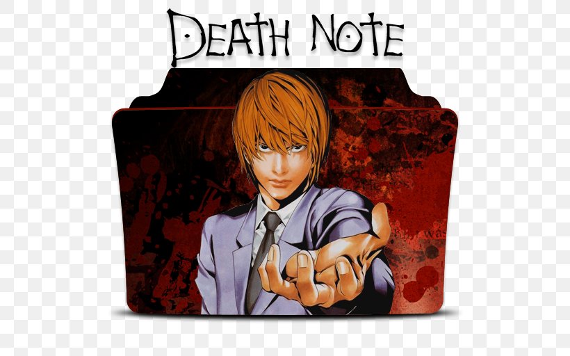 Death Note Animated Cartoon, PNG, 512x512px, Watercolor, Cartoon, Flower, Frame, Heart Download Free
