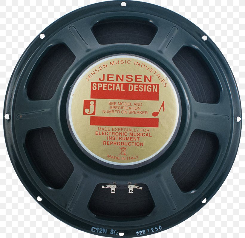 Loudspeaker Jensen C12N Ceramic Vintage Jensen Vintage C12k4 12-Inch Ceramic Speaker 4 Ohm Jensen C12N 50W 12'' Replacement Speaker 8 Ohm, PNG, 800x798px, Loudspeaker, Amplifier, Audio, Audio Equipment, Car Subwoofer Download Free