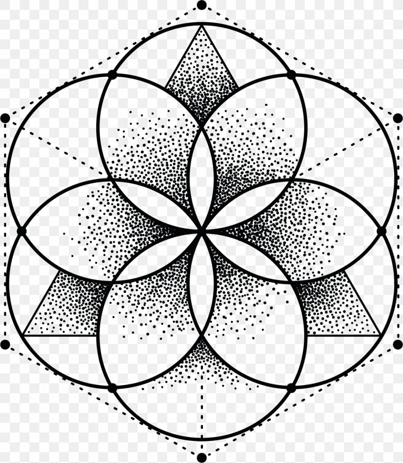Sacred Geometry Vector Graphics Illustration, PNG, 1134x1304px, Sacred Geometry, Area, Art, Black And White, Geometry Download Free