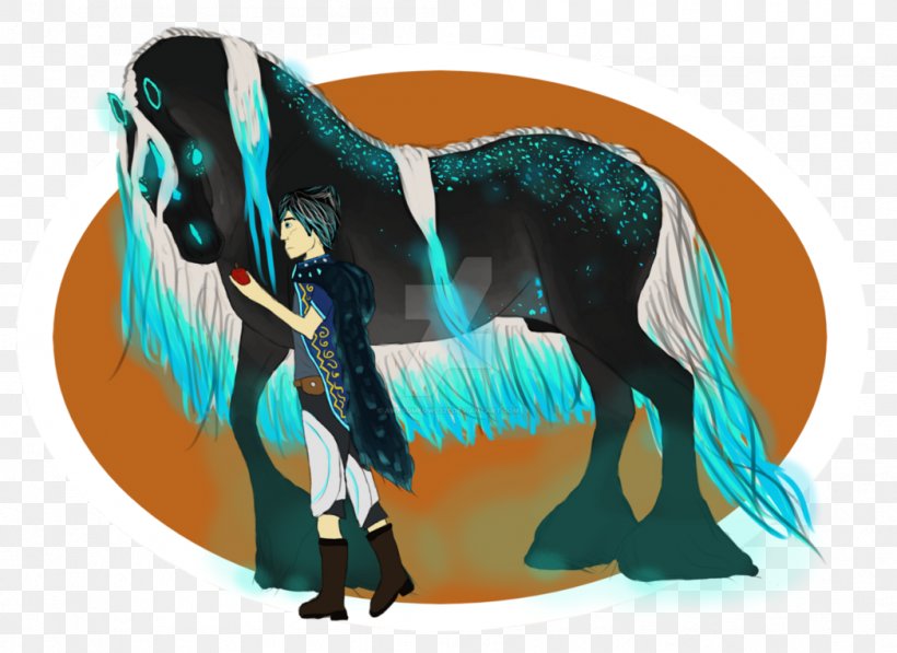 Horse Cartoon Character Teal, PNG, 1047x763px, Horse, Art, Cartoon, Character, Fiction Download Free