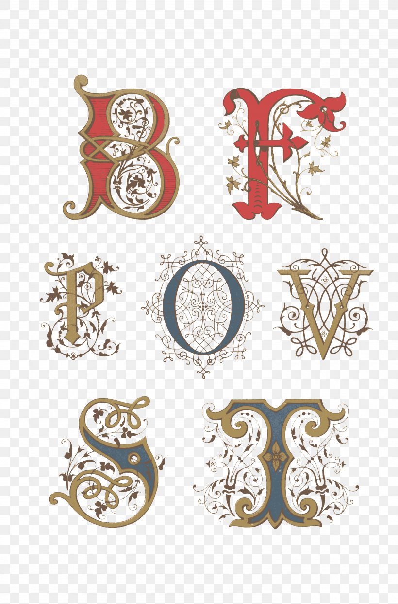 Illuminated Manuscript Lettering Calligraphy Alphabet, PNG, 2970x4500px, Illuminated Manuscript, Alphabet, Art, Body Jewelry, Calligraphy Download Free