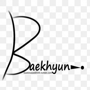 Baekhyun Symbol - Logo Design Clip Art Brand Calligraphy PNG