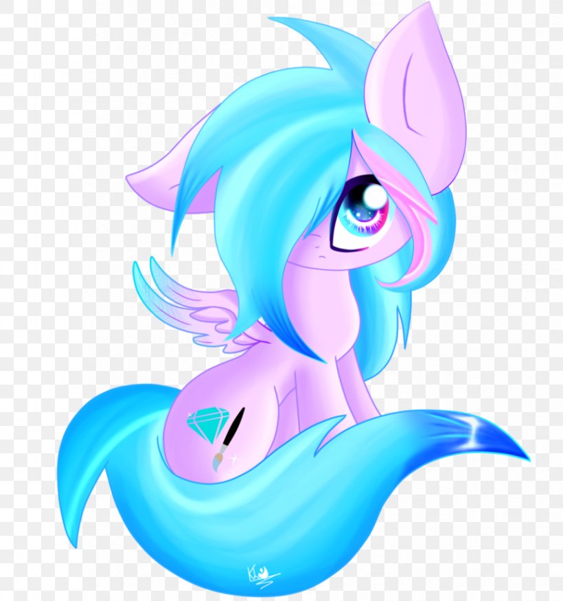 Marine Mammal Horse Mermaid Clip Art, PNG, 865x924px, Marine Mammal, Azure, Cartoon, Fictional Character, Fish Download Free