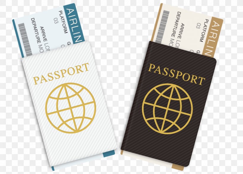 Passport Download, PNG, 837x600px, Passport, Airline Ticket, Brand, Ticket, Travel Download Free