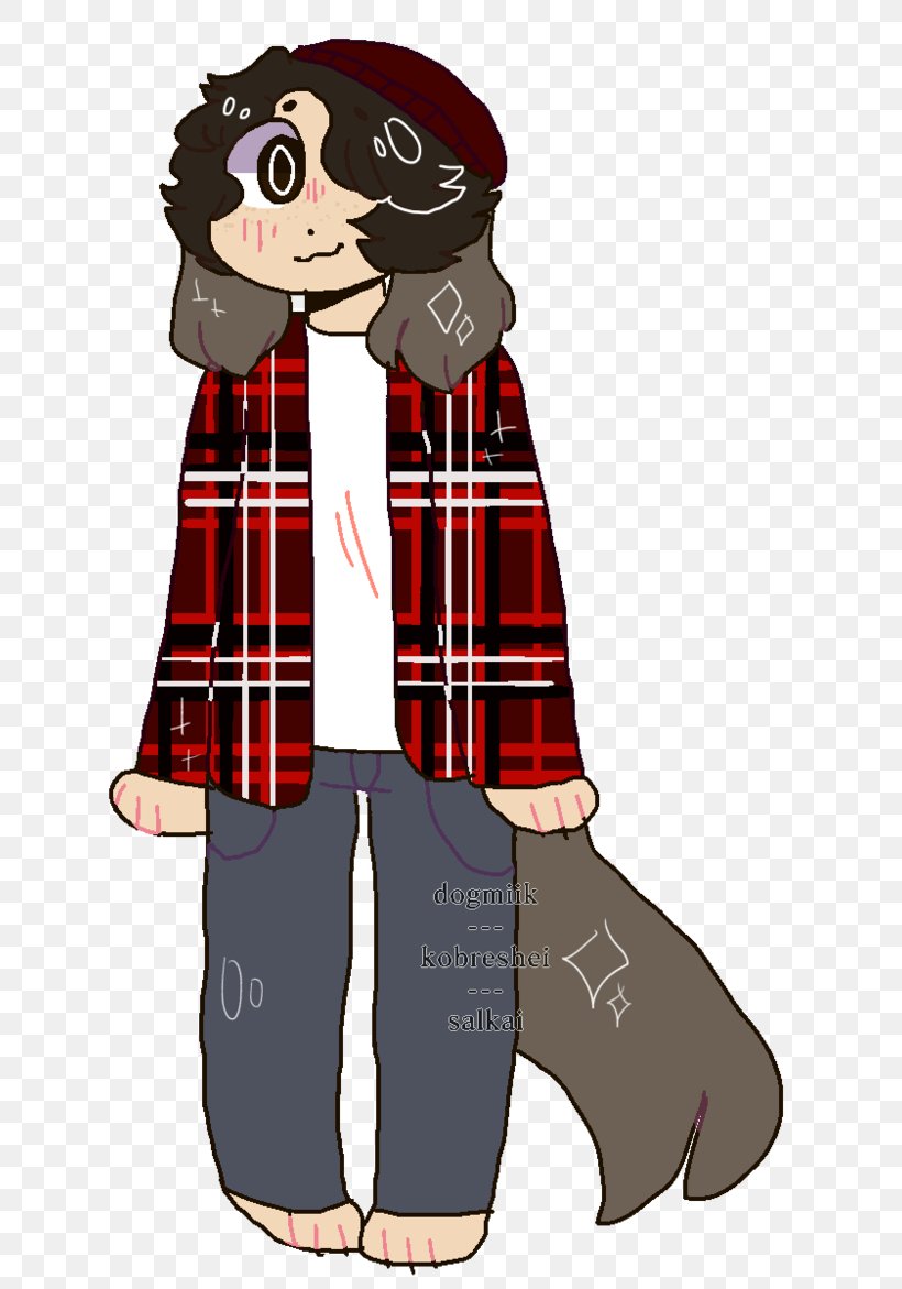 Tartan Cartoon Character Animal, PNG, 683x1171px, Tartan, Animal, Art, Cartoon, Character Download Free