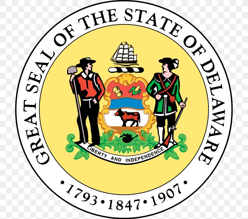 Delaware Colony U.S. State Great Seal Of The United States Delaware Supreme Court, PNG, 720x724px, Delaware, Area, Artwork, Brand, Delaware Colony Download Free