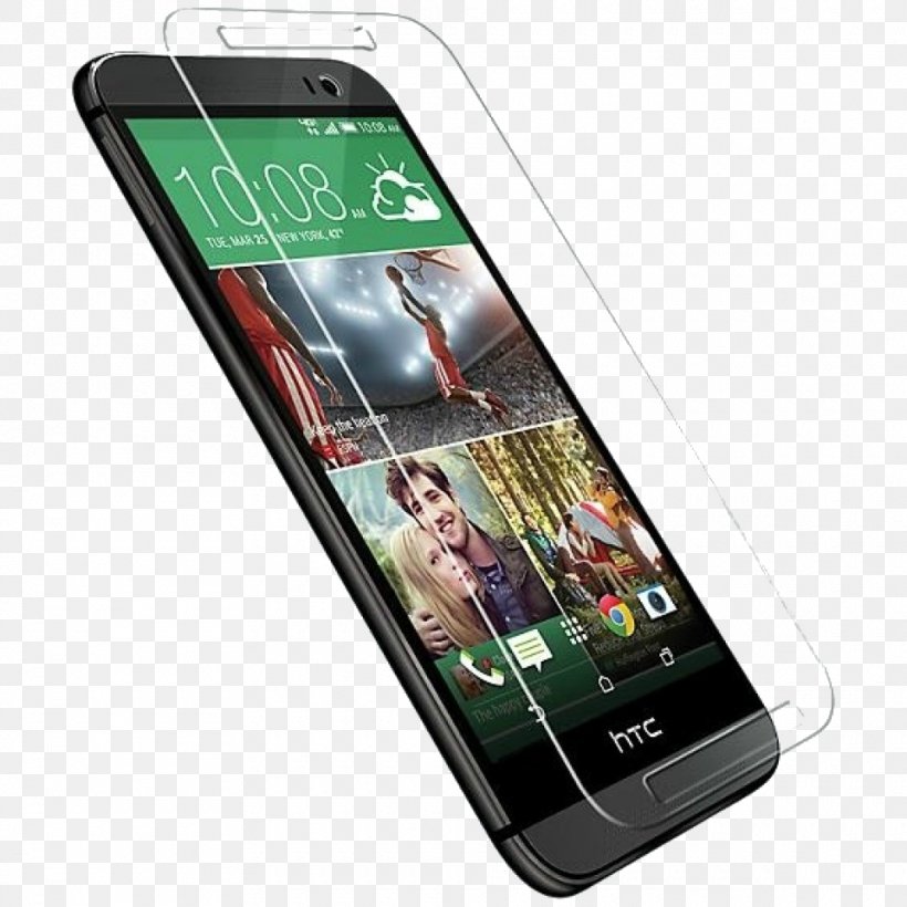 HTC One (M8) HTC One M9 Screen Protectors Toughened Glass, PNG, 960x960px, Htc One M8, Cellular Network, Communication Device, Electronic Device, Electronics Download Free
