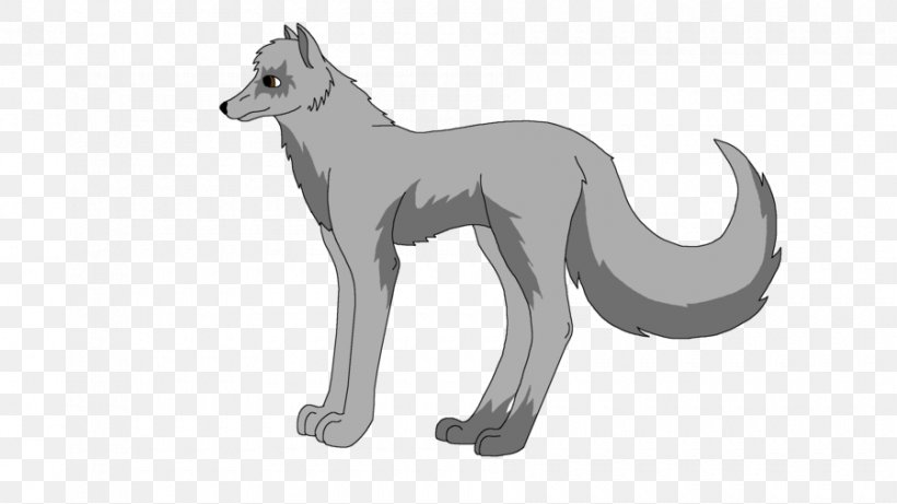 Dog Line Art White Tail Wildlife, PNG, 900x506px, Dog, Artwork, Black And White, Carnivoran, Character Download Free