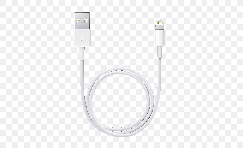 Electrical Cable Battery Charger Lightning Adapter IPhone SE, PNG, 500x500px, Electrical Cable, Adapter, Battery Charger, Cable, Computer Download Free