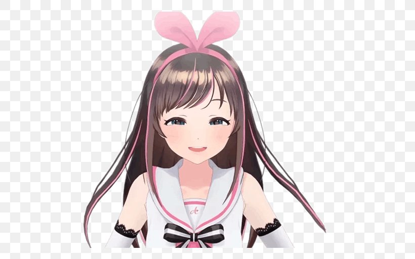 Kizuna AI The Climb Artificial Intelligence Climbing Game YouTuber, PNG, 512x512px, Watercolor, Cartoon, Flower, Frame, Heart Download Free