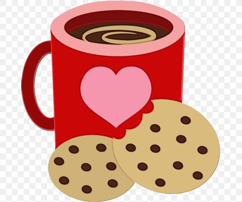 Mug Cup Heart Design M-095, PNG, 675x684px, Watercolor, Biscuit, Cup, Drinkware, Games Download Free