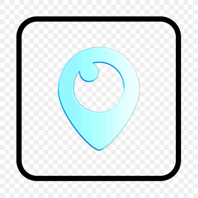 Social Media Icon, PNG, 1232x1232px, Media Icon, Aqua, Line Art, Meter, Periscope Icon Download Free