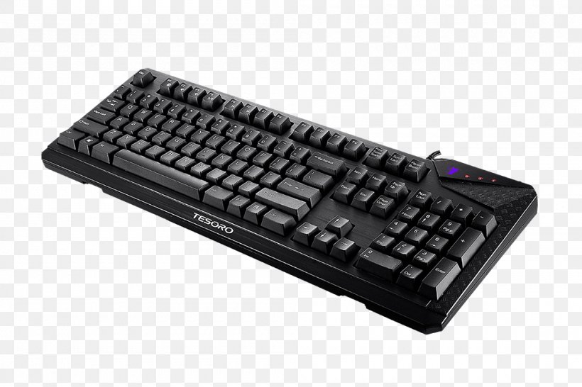 Computer Keyboard TESORO Gaming Mouse TS-H2L Tesoro Gram Spectrum Low Profile G11SFL Blue Mechanical Switch Single Individual Cherry, PNG, 1000x667px, Computer Keyboard, Cherry, Cherry G803930l Mx 60, Computer Component, Computer Mouse Download Free
