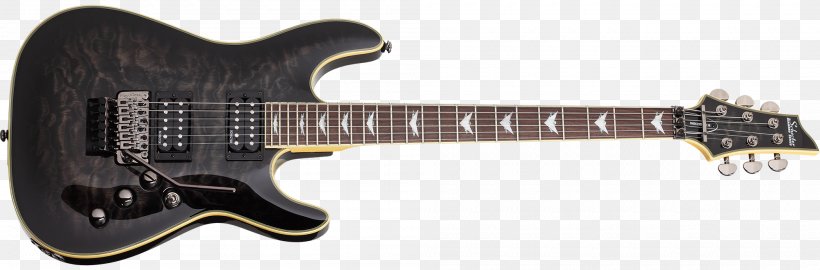 Schecter Omen 6 Schecter Guitar Research Electric Guitar Floyd Rose, PNG, 2000x660px, Schecter Omen 6, Acoustic Electric Guitar, Bass Guitar, Electric Guitar, Electronic Musical Instrument Download Free