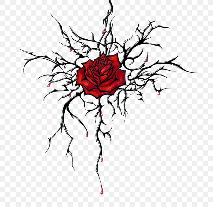 Drawing Thorns, Spines, And Prickles Rose Clip Art Image, PNG, 700x798px, Watercolor, Cartoon, Flower, Frame, Heart Download Free