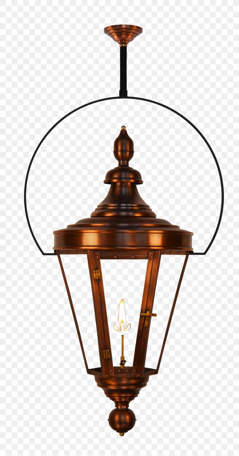 Lantern Gas Lighting Light Fixture Royal Street, New Orleans Street Light, PNG, 1701x3240px, Lantern, Bourbon Street, Ceiling Fixture, Copper, Coppersmith Download Free