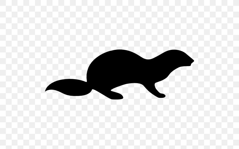 Otter, PNG, 512x512px, Otter, Animal, Beak, Black, Black And White Download Free