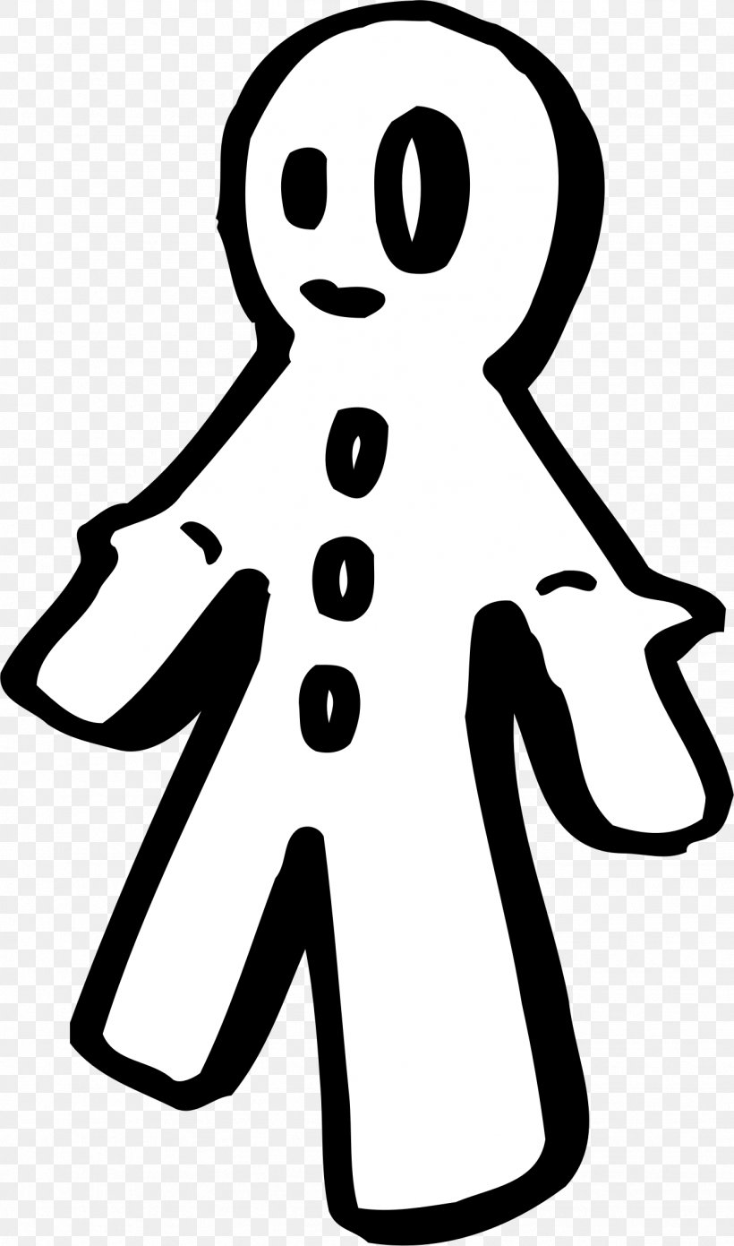 The Gingerbread Man Clip Art, PNG, 1334x2263px, Gingerbread Man, Artwork, Black, Black And White, Christmas Download Free