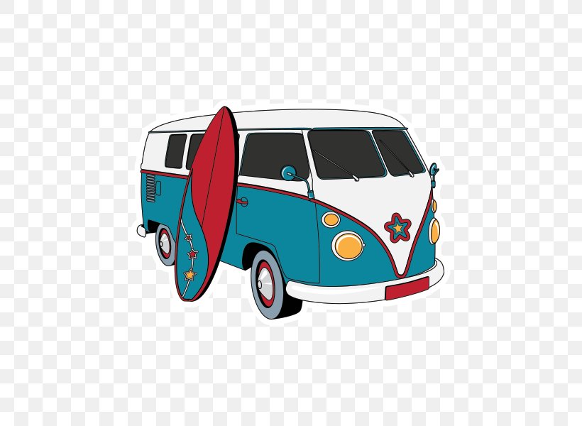 Volkswagen Type 2 Car Wall Decal Sticker, PNG, 600x600px, Volkswagen Type 2, Automotive Design, Brand, Bumper Sticker, Campervan Download Free