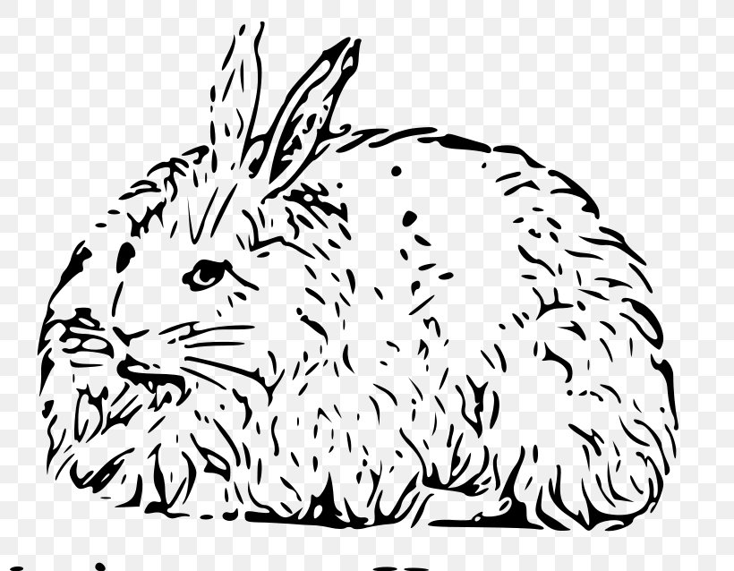 Angora Rabbit Domestic Rabbit Easter Bunny Clip Art, PNG, 800x638px, Angora Rabbit, Angora Goat, Angora Wool, Animal Figure, Artwork Download Free