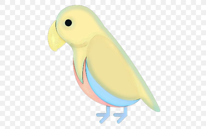 Bird Parrot Parakeet Beak Cartoon, PNG, 512x512px, Pop Art, Beak, Bird, Budgie, Cartoon Download Free