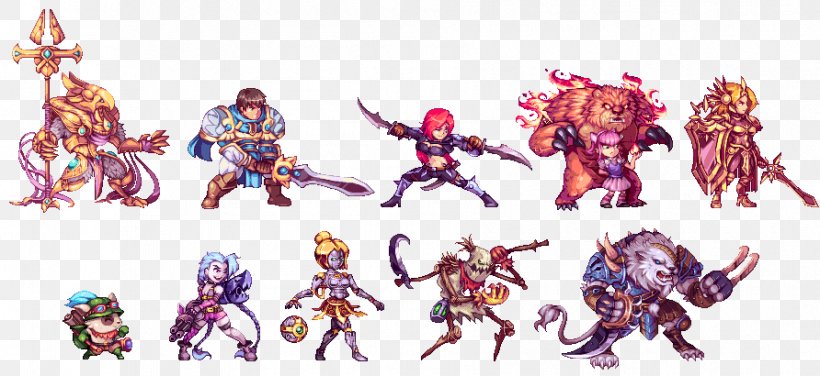 League Of Legends Heroes Of The Storm Pixel Art Concept Art, PNG, 892x410px, League Of Legends, Action Figure, Animal Figure, Art, Artist Download Free