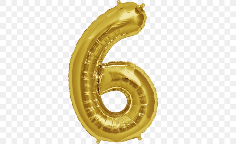 Mylar Balloon Birthday Sweet Sixteen Gold, PNG, 500x500px, Balloon, Anniversary, Birthday, Bopet, Brass Download Free