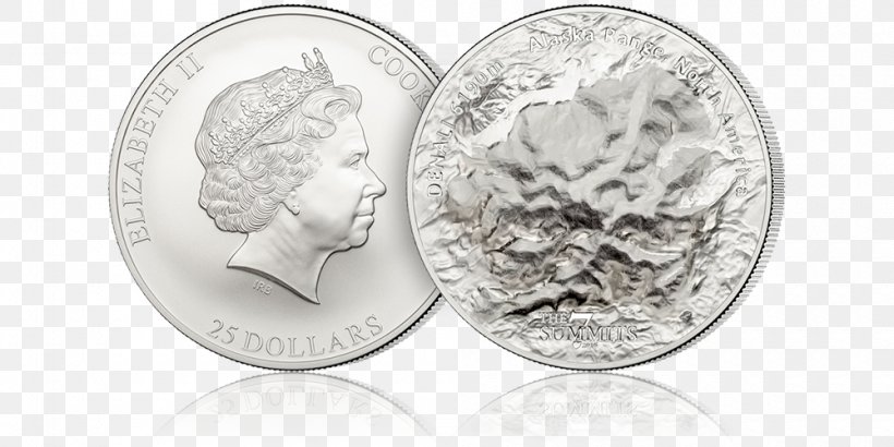 Silver Coin Silver Coin Denali Mount Everest, PNG, 1000x500px, Coin, Body Jewelry, Bullion Coin, Currency, Denali Download Free