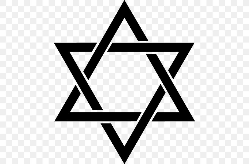 The Star Of David Judaism, PNG, 465x540px, Star Of David, Area, Black, Black And White, Brand Download Free