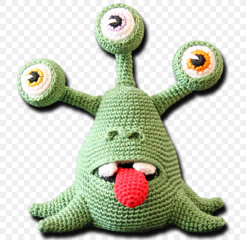 Crochet Stuffed Animals & Cuddly Toys Amigurumi Knitting Pattern, PNG, 800x800px, Crochet, Amigurumi, Doll, Extraterrestrial Life, Gratis Download Free
