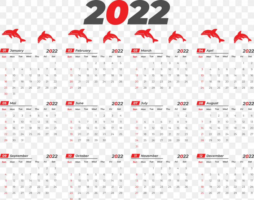 2022 Yearly Calendar Printable 2022 Yearly Calendar Template, PNG, 3249x2558px, Line, Calendar System, Geometry, Mathematics, Meter Download Free