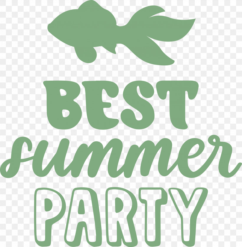 Best Summer Party Summer, PNG, 2929x3000px, Summer, Biology, Green, Leaf, Line Download Free