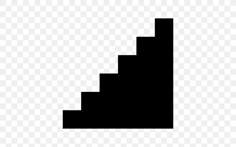 Steps Vector, PNG, 512x512px, Computer, Bar Chart, Black, Black And White, Brand Download Free
