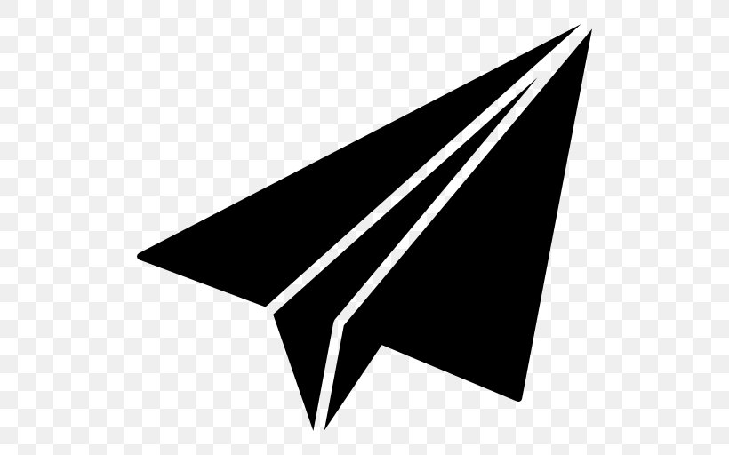 Airplane Paper Plane, PNG, 512x512px, Airplane, Advertising, Association, Black, Black And White Download Free