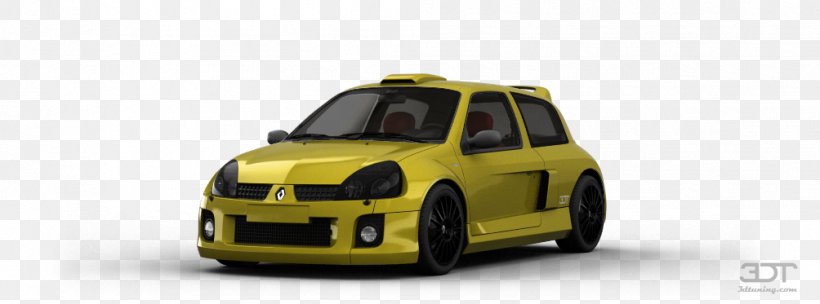 Clio V6 Renault Sport City Car Subcompact Car, PNG, 1004x373px, Clio V6 Renault Sport, Automotive Design, Automotive Exterior, Brand, Bumper Download Free