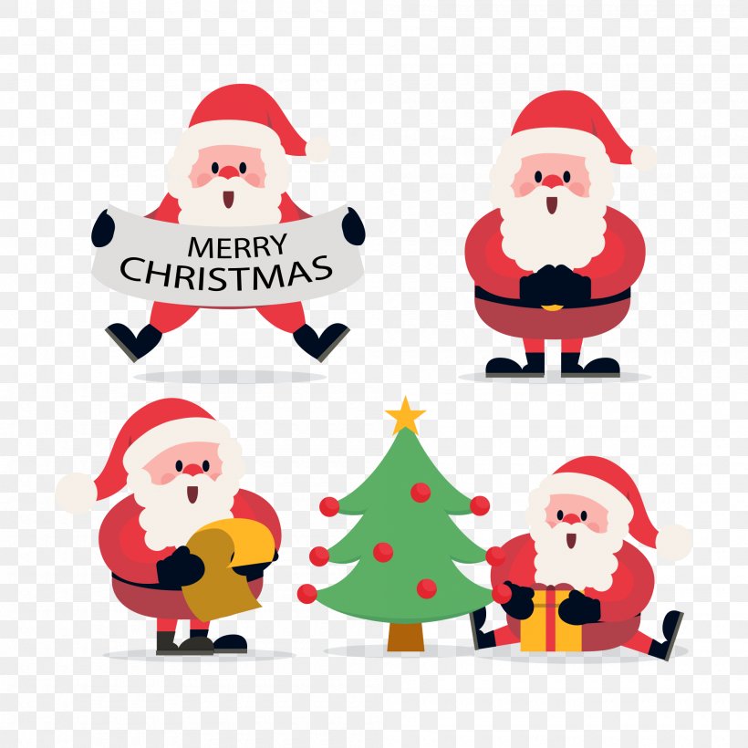 Santa Claus Rudolph Christmas Day Image Christmas Ornament, PNG, 2000x2000px, Santa Claus, Christmas, Christmas Day, Christmas Decoration, Christmas Eve Download Free