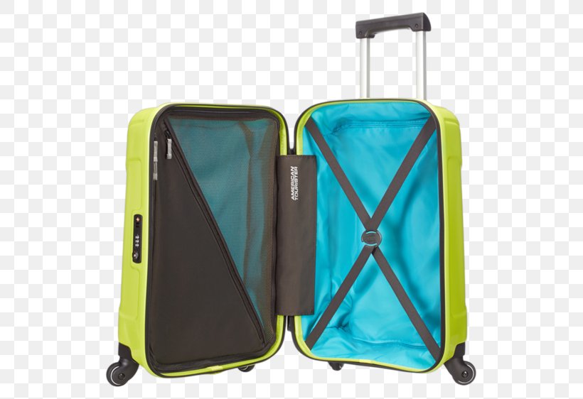 American Tourister Hand Luggage Suitcase Samsonite Green, PNG, 555x562px, American Tourister, Bag, Baggage, Centimeter, Electric Blue Download Free